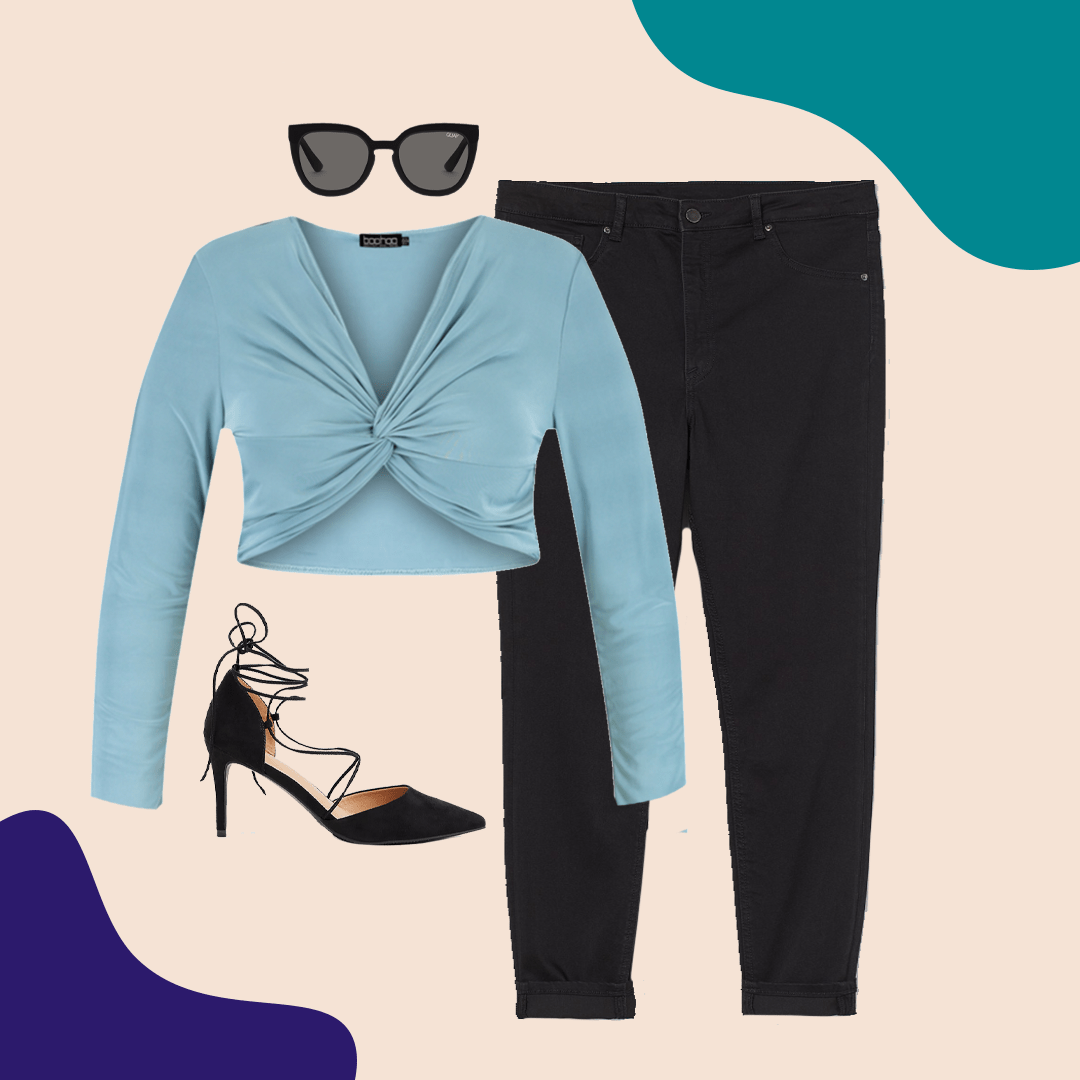 How To Wear Plus Size Crop Tops 9 Shoppable Outfit Ideas